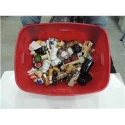 LARGE BOX LOT SALT & PEPPER SHAKERS