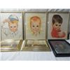Image 1 : LOT 5 VINTAGE FRAMED PRINTS & PAINTINGS