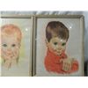 Image 3 : LOT 5 VINTAGE FRAMED PRINTS & PAINTINGS