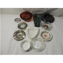 LOT 10 ASSORTED ASH TRAY