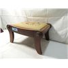 Image 3 : VINTAGE NEEDLEPOINT FOOT STOOL