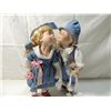 Image 1 : KISSING BOY & GIRL PORCELAIN DOLLS