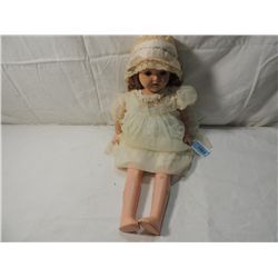 ANTIQUE COMPOSITION GIRL DOLL