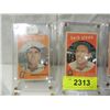 Image 6 : LOT 10 TOPPS 1957-1959 BASEBALL PLAYER CARDS