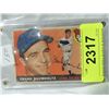 Image 4 : LOT 10 TOPPS 1955 BASEBALL PLAYER CARDS