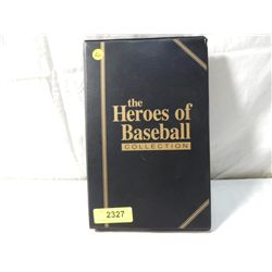 HEROES OF BASEBALL GOLD CARD COLLECTION