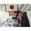 Image 1 : BOX LOT ASSORTED SPORTS COLLECTIBLES