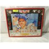 Image 1 : GIL HODGES SEAGRAMS 7 FRAMED SIGN