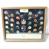 Image 1 : NFL TEAM COLLECTOR PINS FRAMED