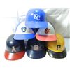 Image 1 : LOT 6 BATTING HELMETS BASEBALL TEAM HELMETS