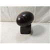 Image 3 : DECORATIVE WOODEN CARVED FOOTBALL