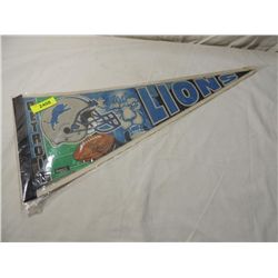 DETROIT LIONS PENNANT