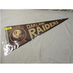 OAKLAND RAIDERS PENNANT