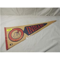 CLEVELAND INDIANS PENNANT