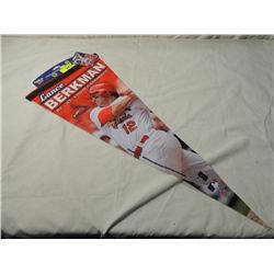 LANCE BEKMAN ST LOUIS CARDINALS PENNANT