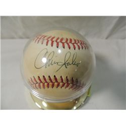 CHRIS SABO AUTOGRAPHED BASEBALL NO COA