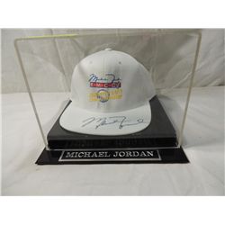 MICHAEL JORDAN AUTOGRAPHED HAT COA