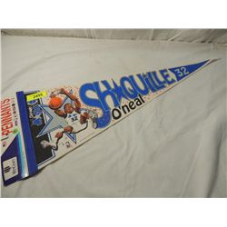 SHAQUILLE ONEAL ORLANDO MAGIC PENNANT