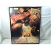 Image 2 : 29X23 FRAMED PRINT; VINTAGE COLLEGE FOOTBALL THEME