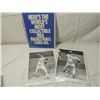 Image 1 : LOT 3 BASEBALL AUTOGRAPHED PHOTOS