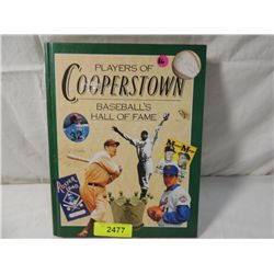 PLAYERS OF COOPERSTOWN BASEBALL HALL OF FAME BOOK