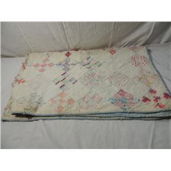 VINTAGE HAND MADE QUILT
