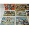 Image 2 : LOT 9 VINTAGE BIG LETTER POSTCARDS