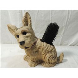 SCOTTIE DOG BRUSH OR REMOTE HOLDER