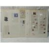 Image 1 : LOT 21 ALBUM PAGES OF STAMPS ASSORTED