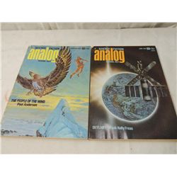 LOT 2 SCIENCE FICTION ANALOG BOOKS