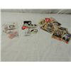 Image 1 : BOX LOT ASSORTED EARINGS & TRADING CARDS STAMPS