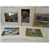Image 1 : LOT 6 MATTED ARTWORK FOIL PRINTS