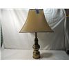 Image 1 : LARGE VINTAGE BRASS TABLE LAMP