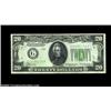 Image 1 : Fr. 2054-G $20 1934 Federal Reserve Notes. Gem Crisp Uncirculated.A gem consecutive pair. 2 notes Im