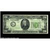 Image 1 : Fr. 2054-G* $20 1934 Light Green Seal Federal Reserve Note. Very Fine.An attractive circulated LGS C