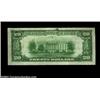 Image 2 : Fr. 2054-J $20 1934 Federal Reserve Note. Very Fine+.Late finished back plate 204, with a considerab