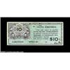 Image 1 : Series 461 $10 Replacement Note Extremely Fine. One of only about ten examples known of this very ra