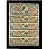 Image 1 : Series 641 $10 Extremely Fine. Five notes, all averaging about the assigned grade. 5 notes Important