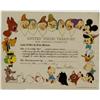 Image 1 : 1945 Disney United States War Bond Certificate. This highly collectible certificate features numerou