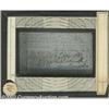 Image 1 : Lantern Slide of a Colonial Note. This early glass slide depicts a 1763 One Shilling New Jersey note