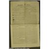Image 1 : Early Federal Newspaper. A Nov. 30, 1798 copy of the Massachusetts Mercury, containing fascinating n