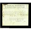 Image 1 : 1871 Mississippi Arrest Warrant. This legal document from Tippah County, Mississippi, dated Jan. 24,