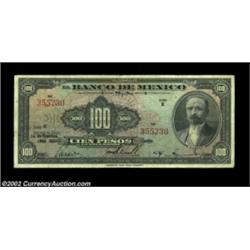 Mexico 100 pesos September 1, 1936 Pick 31aAnother example of this very scarce issue, Very Fine and.