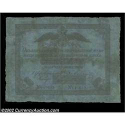 5 rubles 1838, Pick-A17, R-332. Good. Very heavily repaired and stained, this note also shows numero