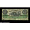 Image 1 : T4 $50 1861. This smallest denomination Montgomery note is one of just 1,606 pieces originally issue