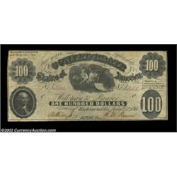 T7 $100 1861. An extraordinary T7 with excellent centering, crisp paper, and outstanding eye appeal,