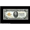 Image 1 : Fr. 2402 $20 1928 Gold Certificate. Choice Crisp Uncirculated.Brightly colored, well centered, and f