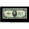 Image 1 : Fr. 2402 $20 1928 Gold Certificate. Choice About Uncirculated.A light center bend prevents a higher.