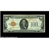 Image 1 : Fr. 2405 $100 1928 Gold Certificate. Extremely Fine-About Uncirculated.A high end example with excel