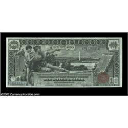 Fr. 224 $1 1896 Silver Certificate Choice New. This beautifully bright Educational has perfect cente